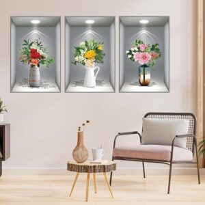 3D Wall Stickers Home Decor(৩ পিচের সেট)