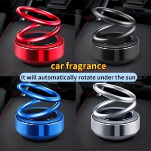Solar 360 Degree Rotation Car Air Freshener Fragrance Perfume