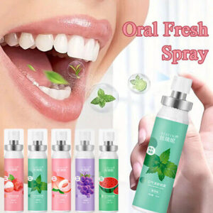 ৩পিস mouth spray(watermelon+liechi+Orange Flavour)