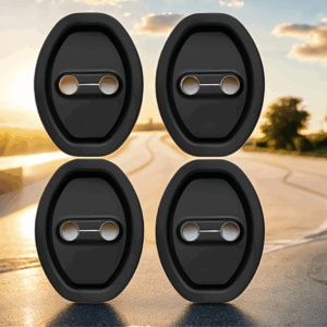 4 Pcs High-Quality Silicone Car Door Lock Cover