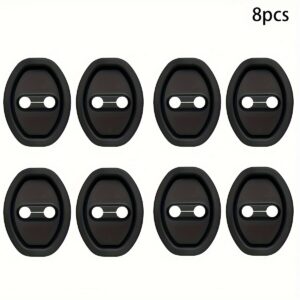 8 Pcs High-Quality Silicone Car Door Lock Cover