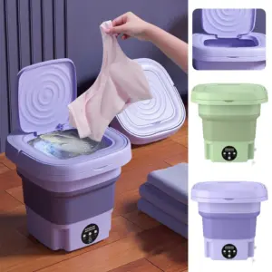 9L Foldable Mini Washer and Dryer Portable Washing Machine