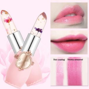2 pcs Waterproof Jelly Crystal Lipstick