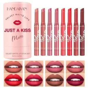 Handaiyan 8 pcs Velvet Matte Lipstick Set