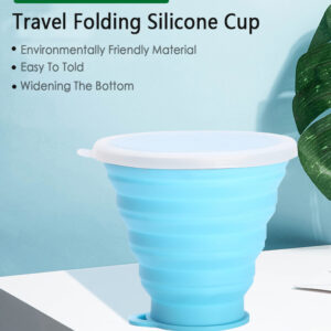 ১ পিস Silicone Foldable Cup