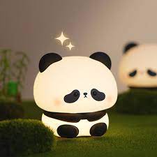 ১ পিস One Color Cute Panda Led Night Lamp(উচ্চতা=৭.৫ সেমি.★ প্রস্থ=৬.৫ সেমি.)