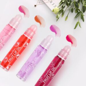 (২ পিস)Fruit Lip Oil-Grape & Cherry Flavor