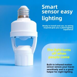 (১ পিস) intelligent induction Sensor lamp holder