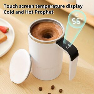 Electric Mixing Cup for Coffee, for Office/Kitchen/Travel/Home, Gifts(380 ML)