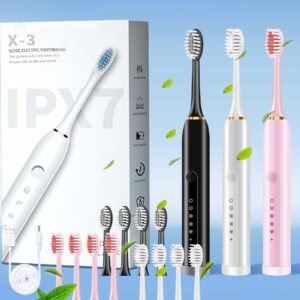 (১ পিস)USB Rechargeable waterproof Sonic Toothbrush