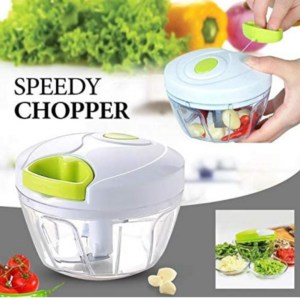 (২ পিস)Multi-Functional Speedy Food Chopper With 3 Blades