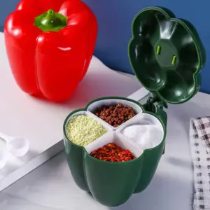 (২ পিস)Capsicum Shape Spice Box – আপনার রান্নাঘরের স্টাইলিশ ও স্মার্ট সঙ্গী!