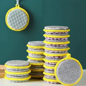 (২০ ‍পিস)Double Sided Dishwashing Sponge
