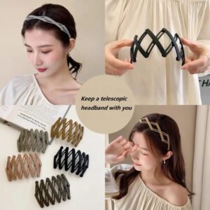 (৪ পিস)Portable Folding Hair Band