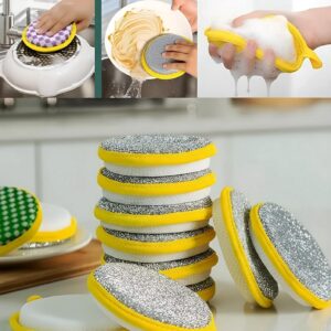 (৫ পিস)Double Sided Dishwashing Sponge