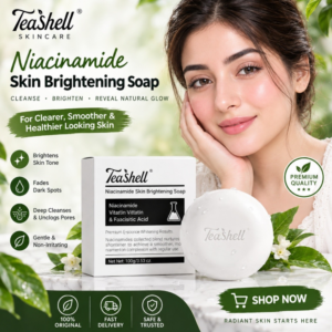 (২ ‍পিস)Teashell Niacinamide Skin Brightening Soap 100gm